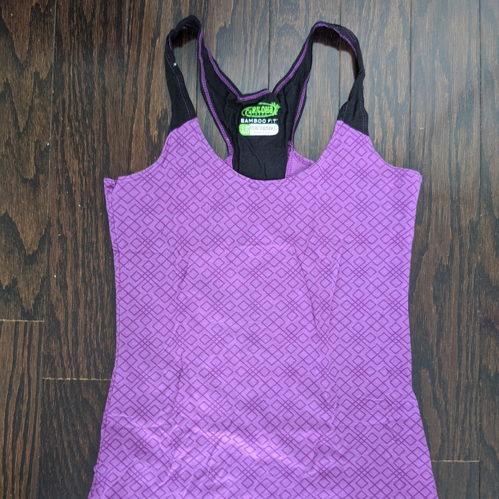 Bamboo workout tank top